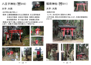 ~巡り巡る農村の社~ 山添村神社巡り⑬ 大西 八王子神社、稲荷神社~